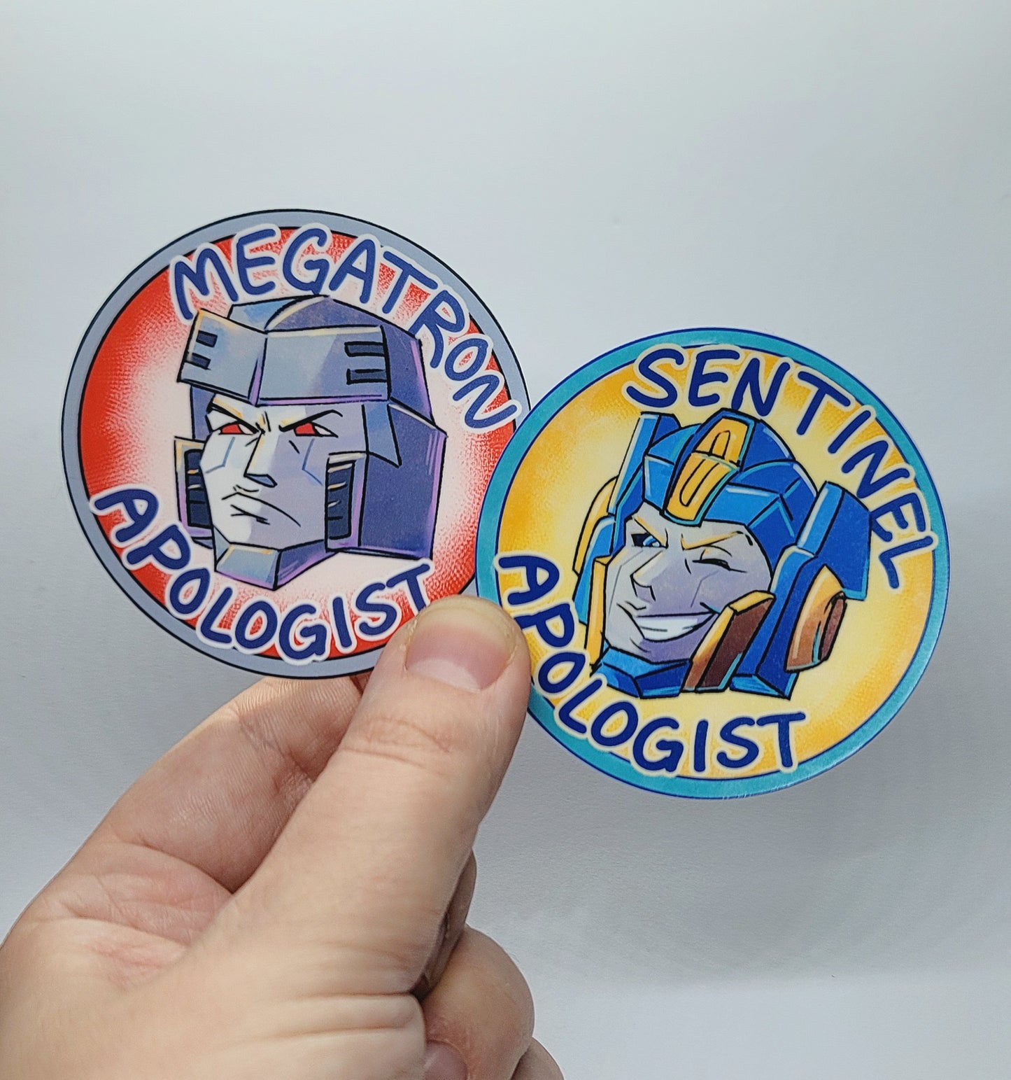 Bad Bot Apologist Transformers Stickers
