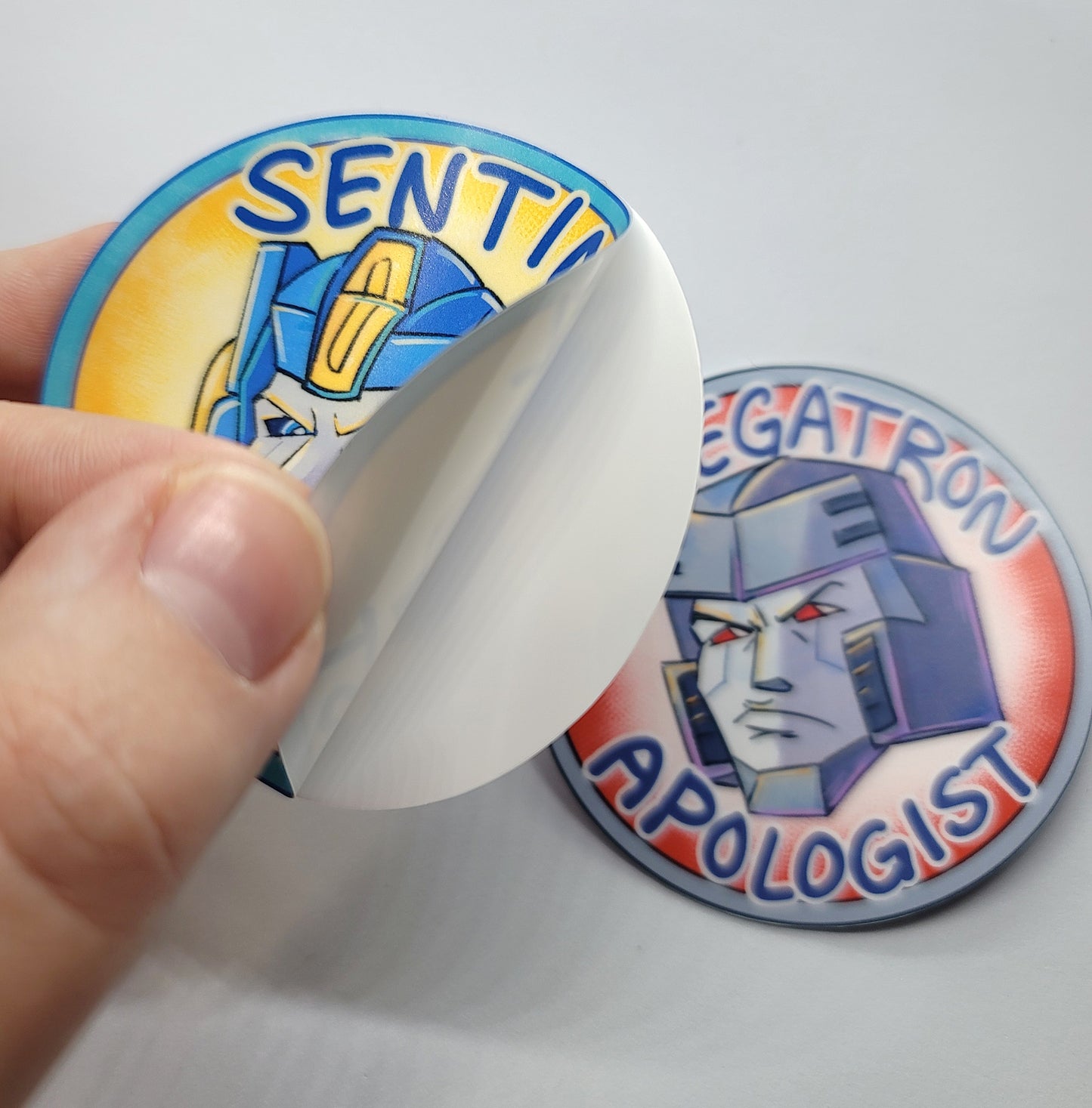 Bad Bot Apologist Transformers Stickers