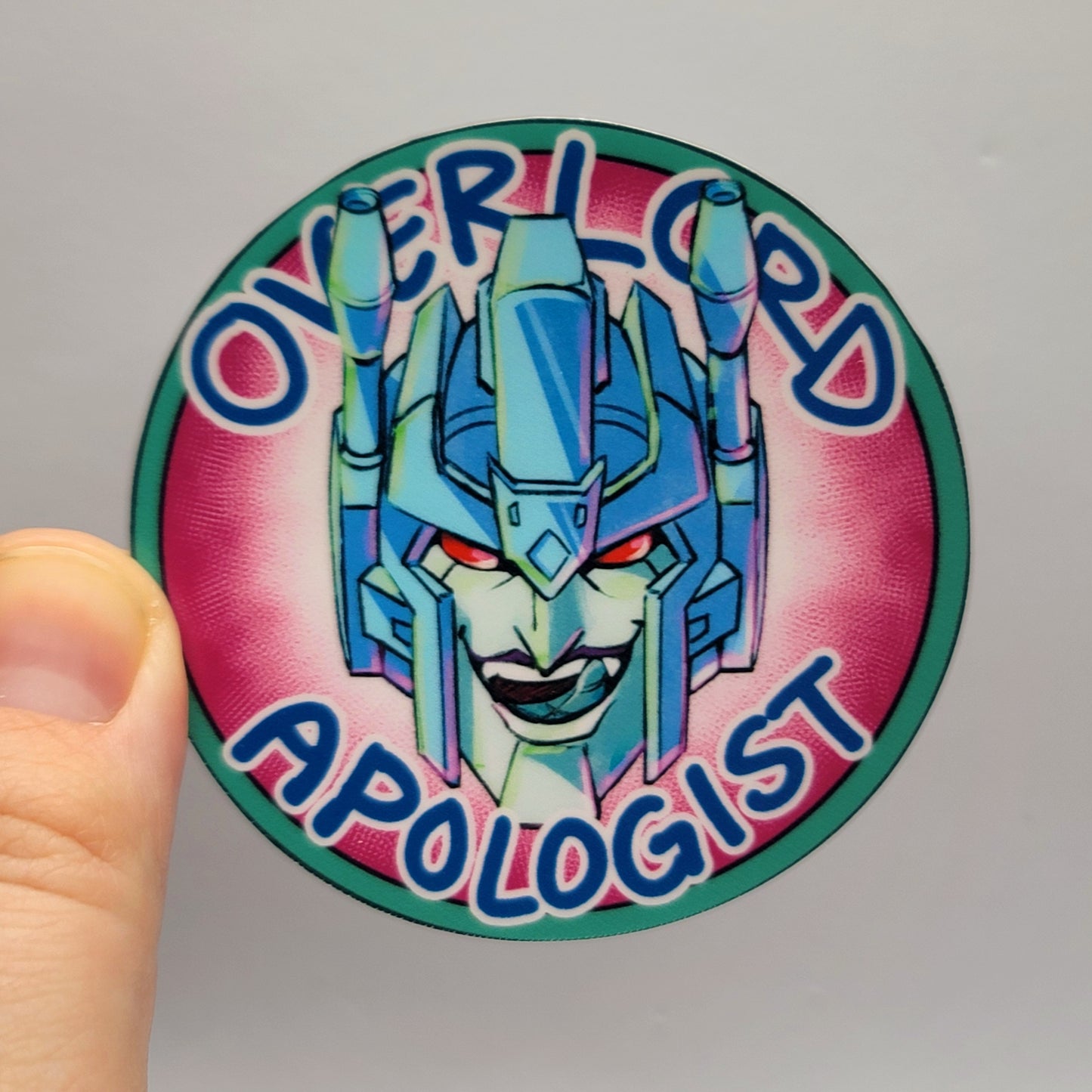 Bad Bot Apologist Transformers Stickers