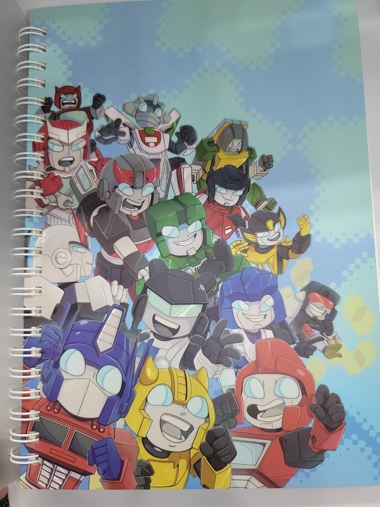 Autobot Decepticons Transformers Robot G1 Spiral Notebooks