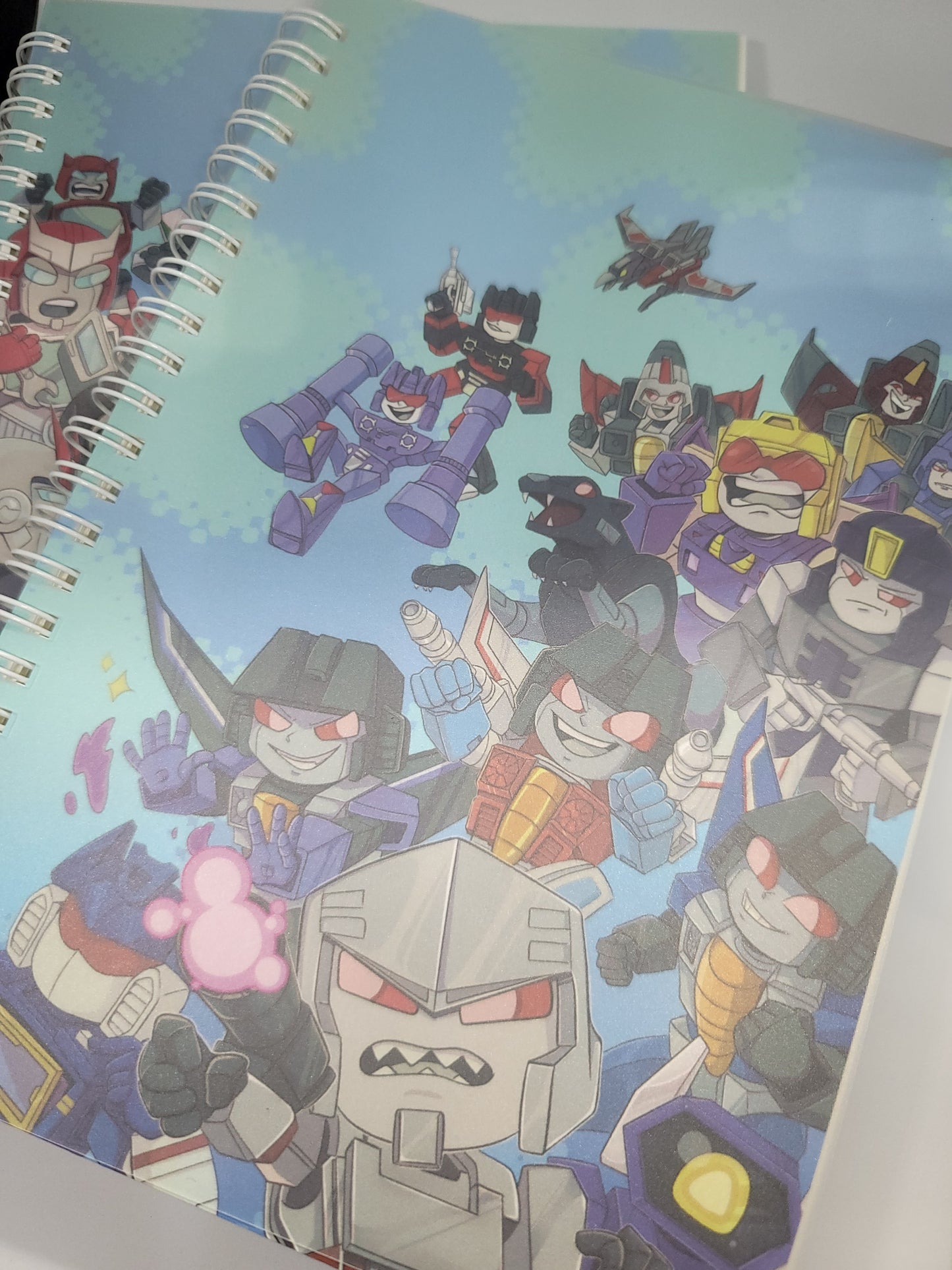 Autobot Decepticons Transformers Robot G1 Spiral Notebooks