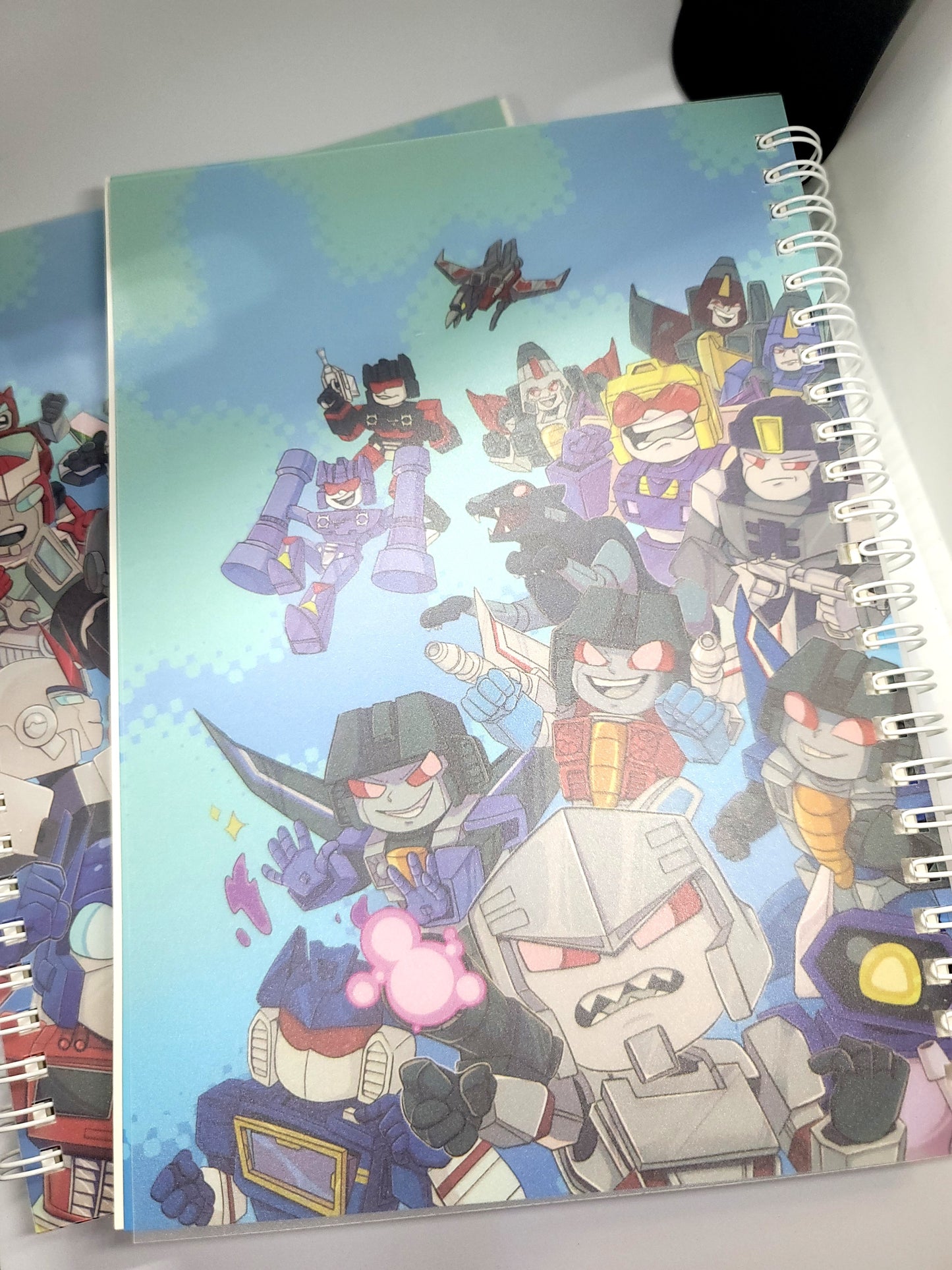 Autobot Decepticons Transformers Robot G1 Spiral Notebooks