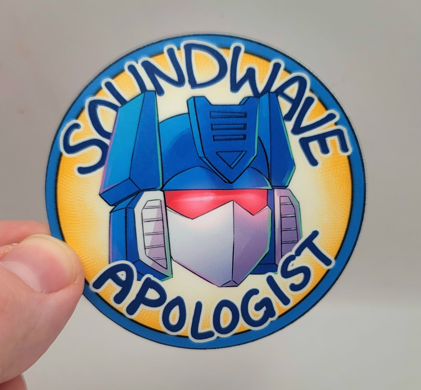 Bad Bot Apologist Transformers Stickers