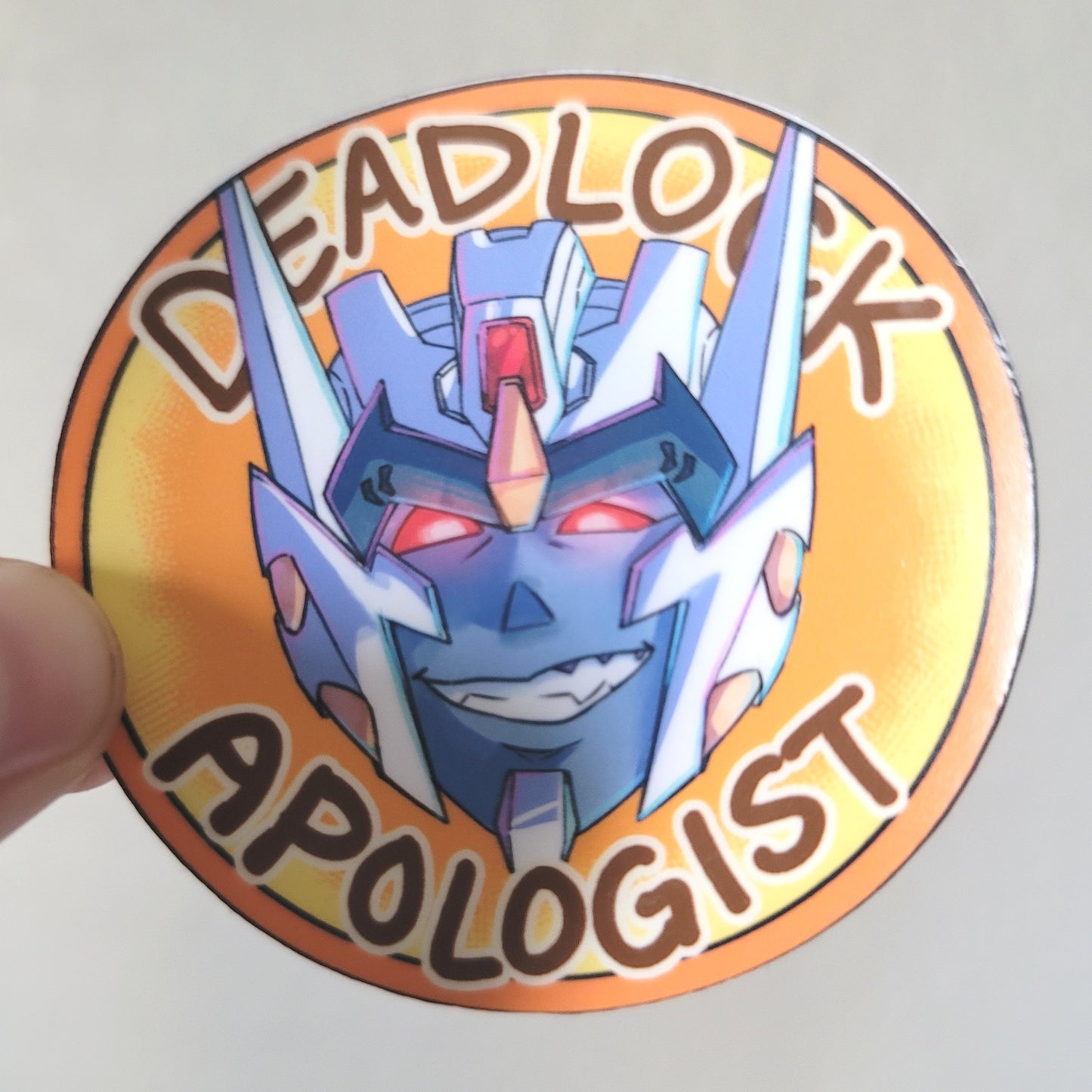 Bad Bot Apologist Transformers Stickers