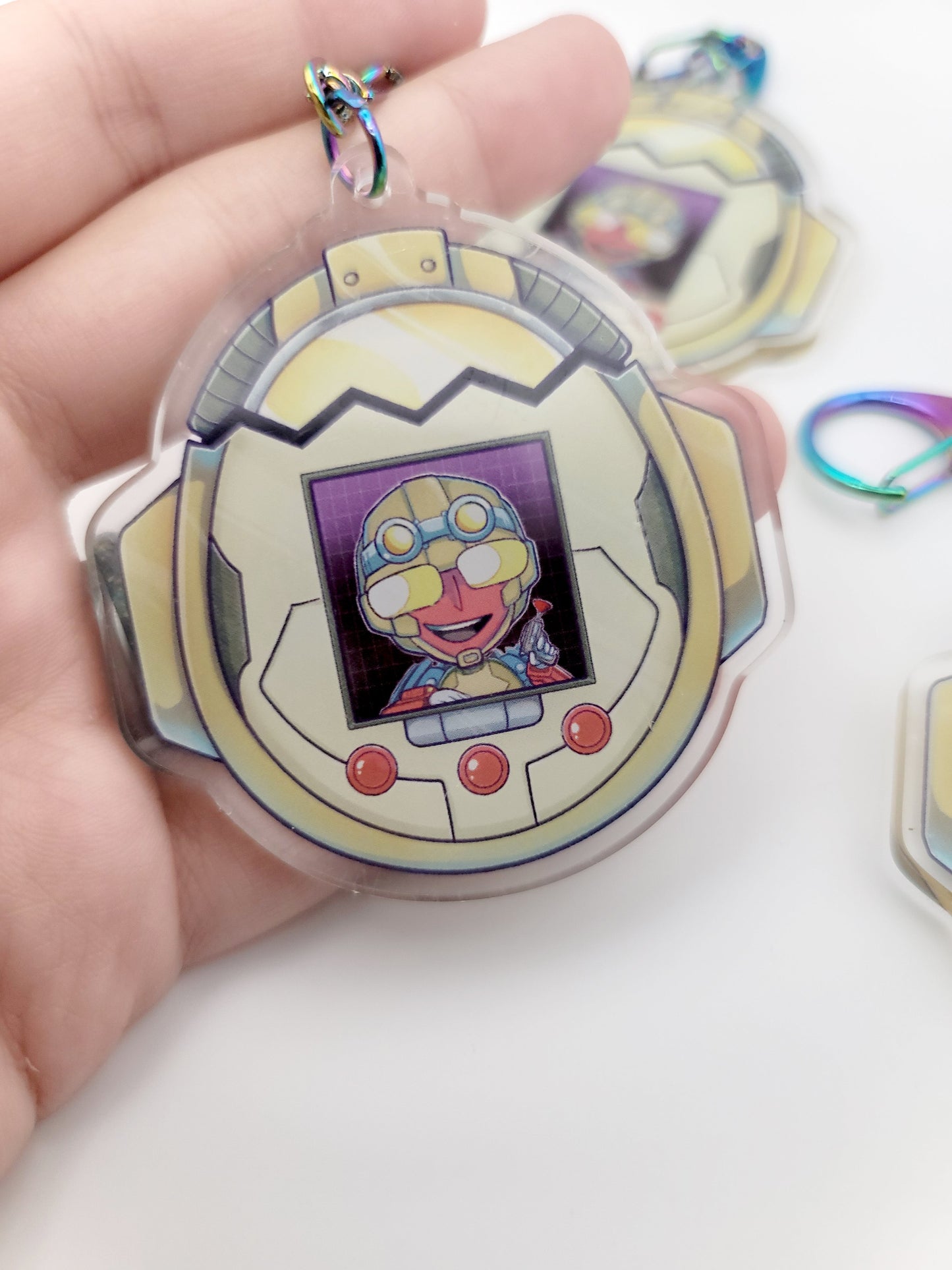 Transformers Digital Pets Keychain