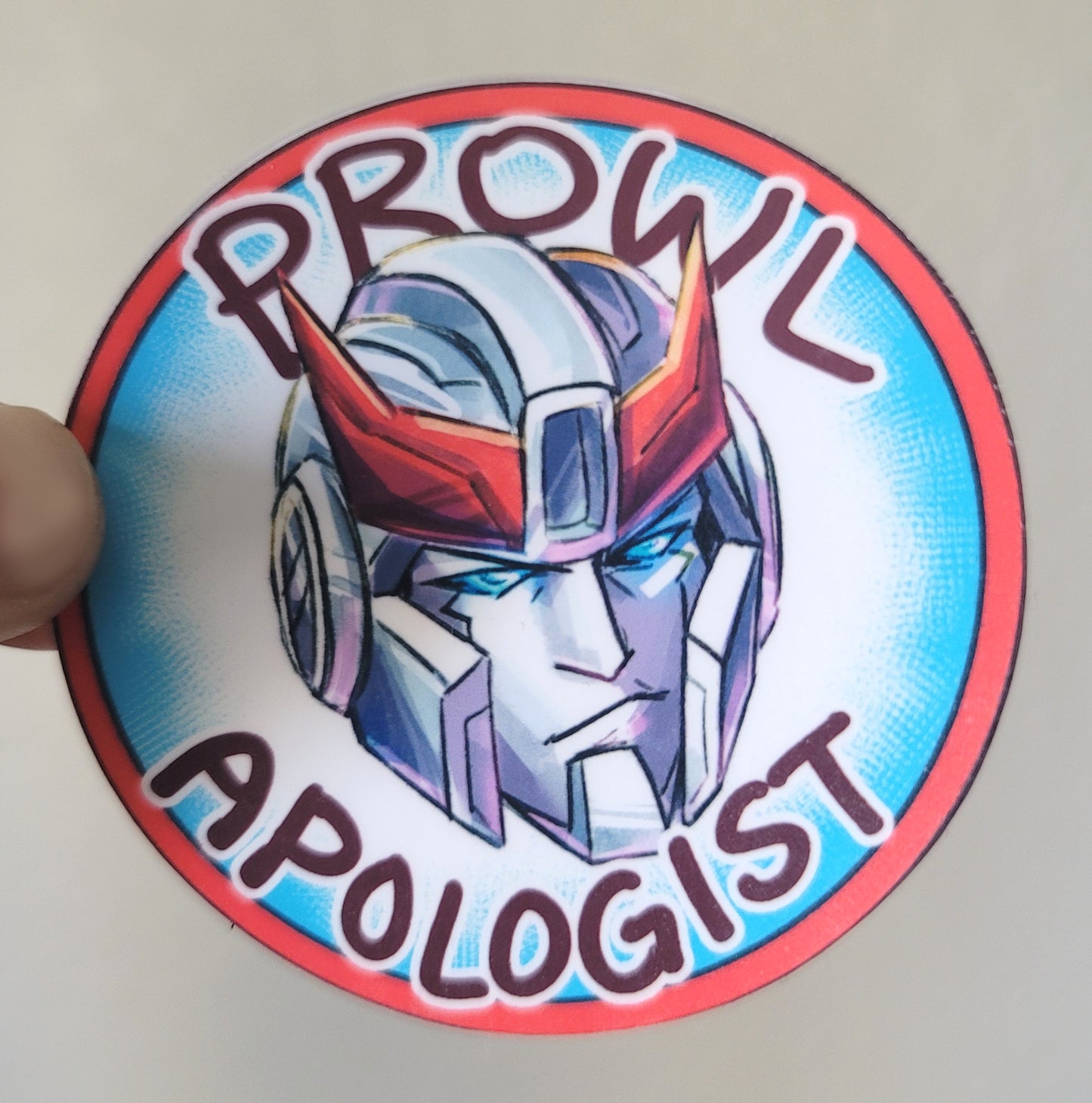 Bad Bot Apologist Transformers Stickers