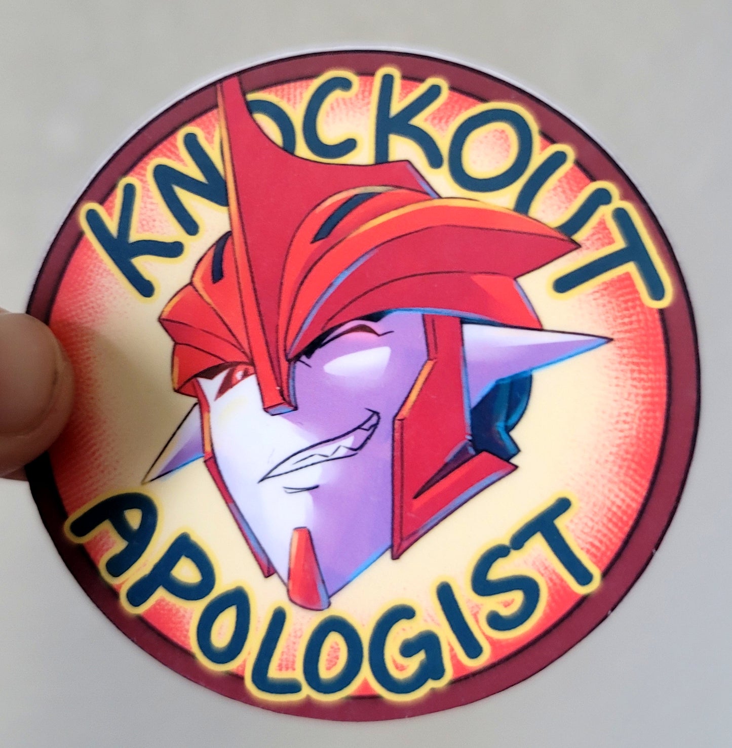 Bad Bot Apologist Transformers Stickers