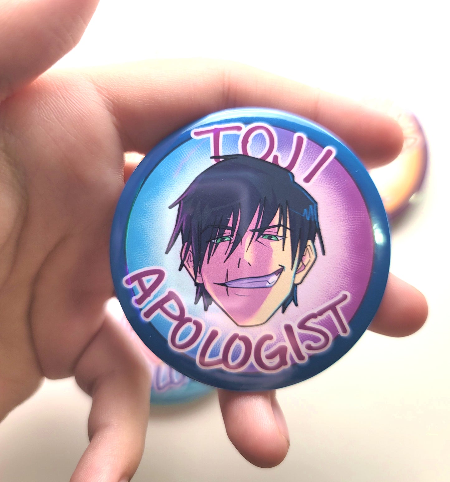 JJK Bad Guy Apologist Button jujutsu Kaisen