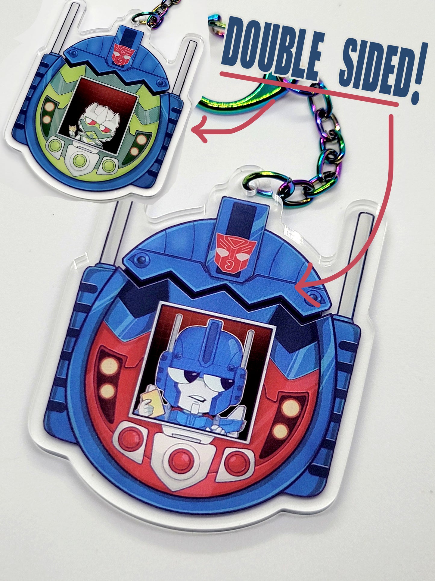Transformers Digital Pets Keychain