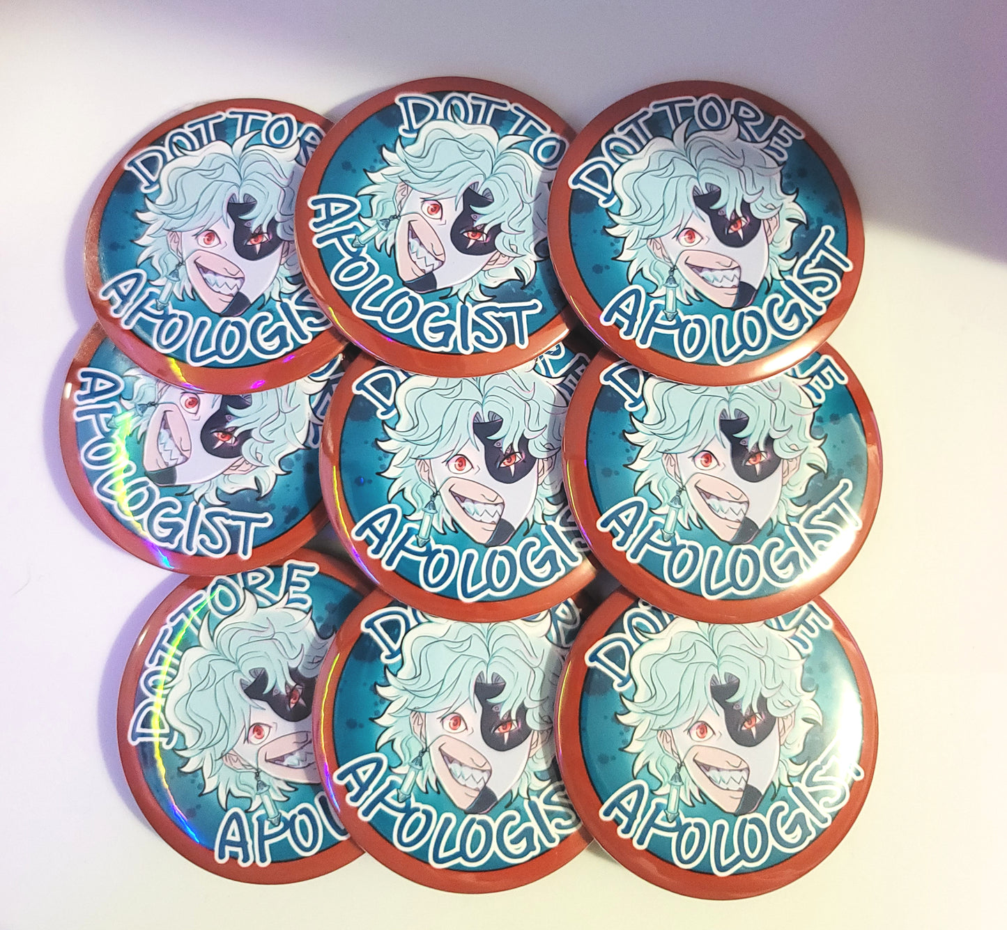 Genshin Impact Apologist Buttons