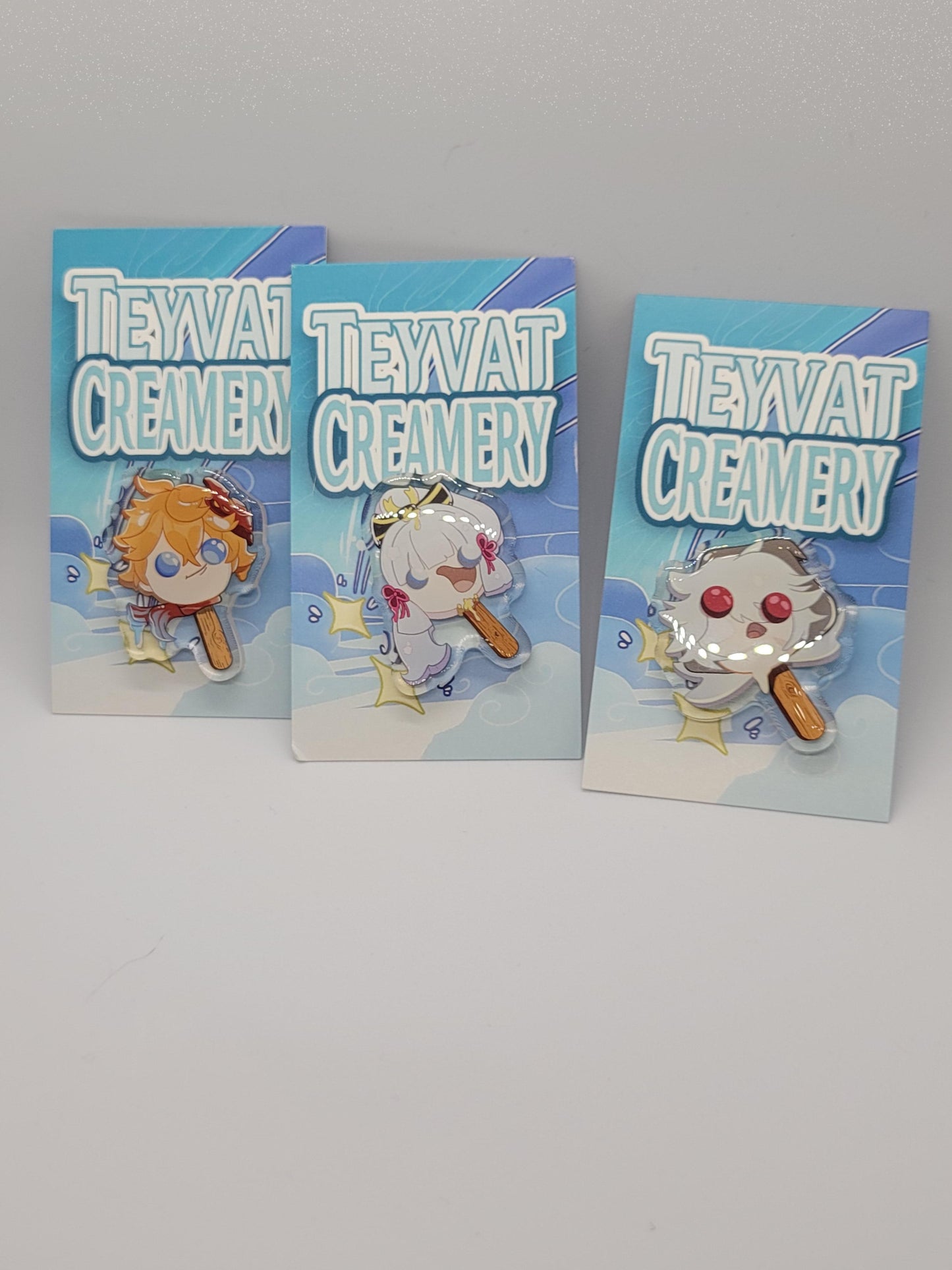 Mondstadt Collection:: Genshin Impact Popsicle Pins