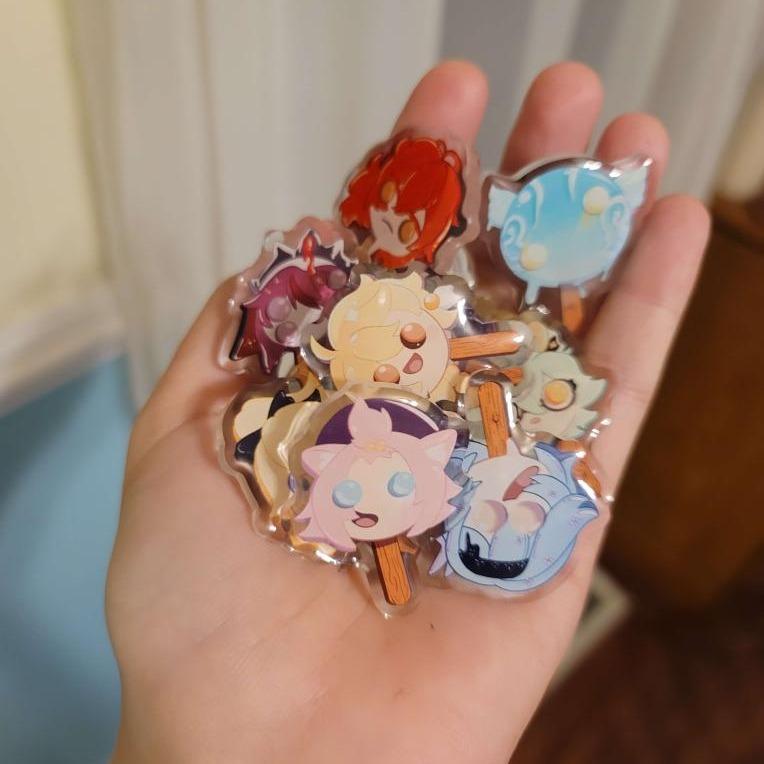 Mondstadt Collection:: Genshin Impact Popsicle Pins