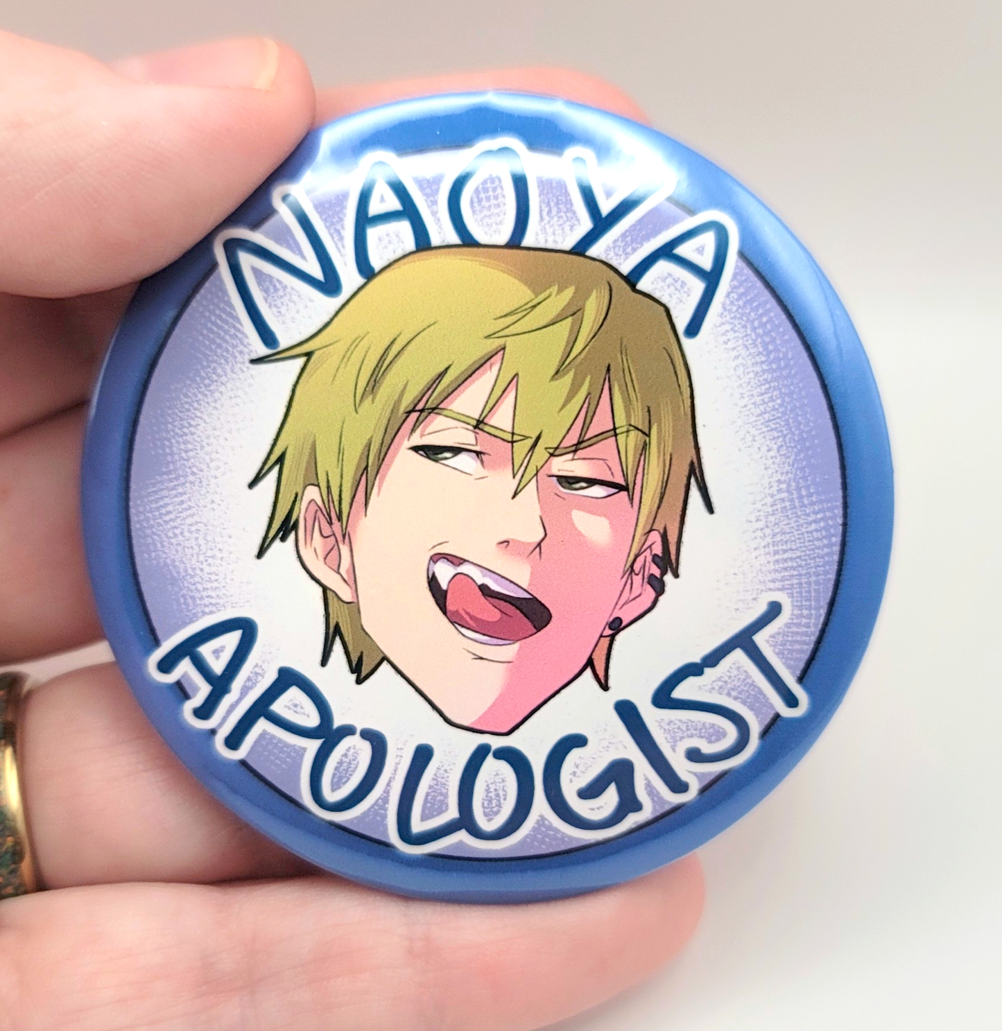 JJK Bad Guy Apologist Button jujutsu Kaisen