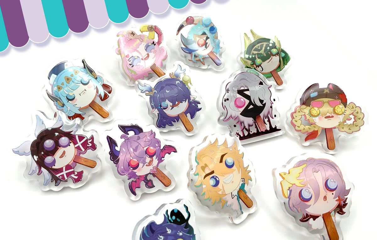 Nod-Krai collection:: Genshin popsicle pins